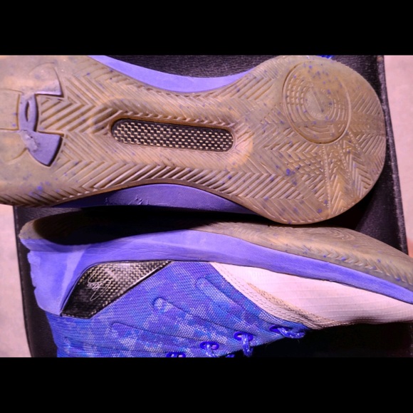 Under Armour Stephen Curry 3’s Blue and Gray US 9 - Picture 2 of 3
